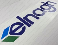 Elnagh Logo 55cm 3-color Camper Caravan Decal Sticker